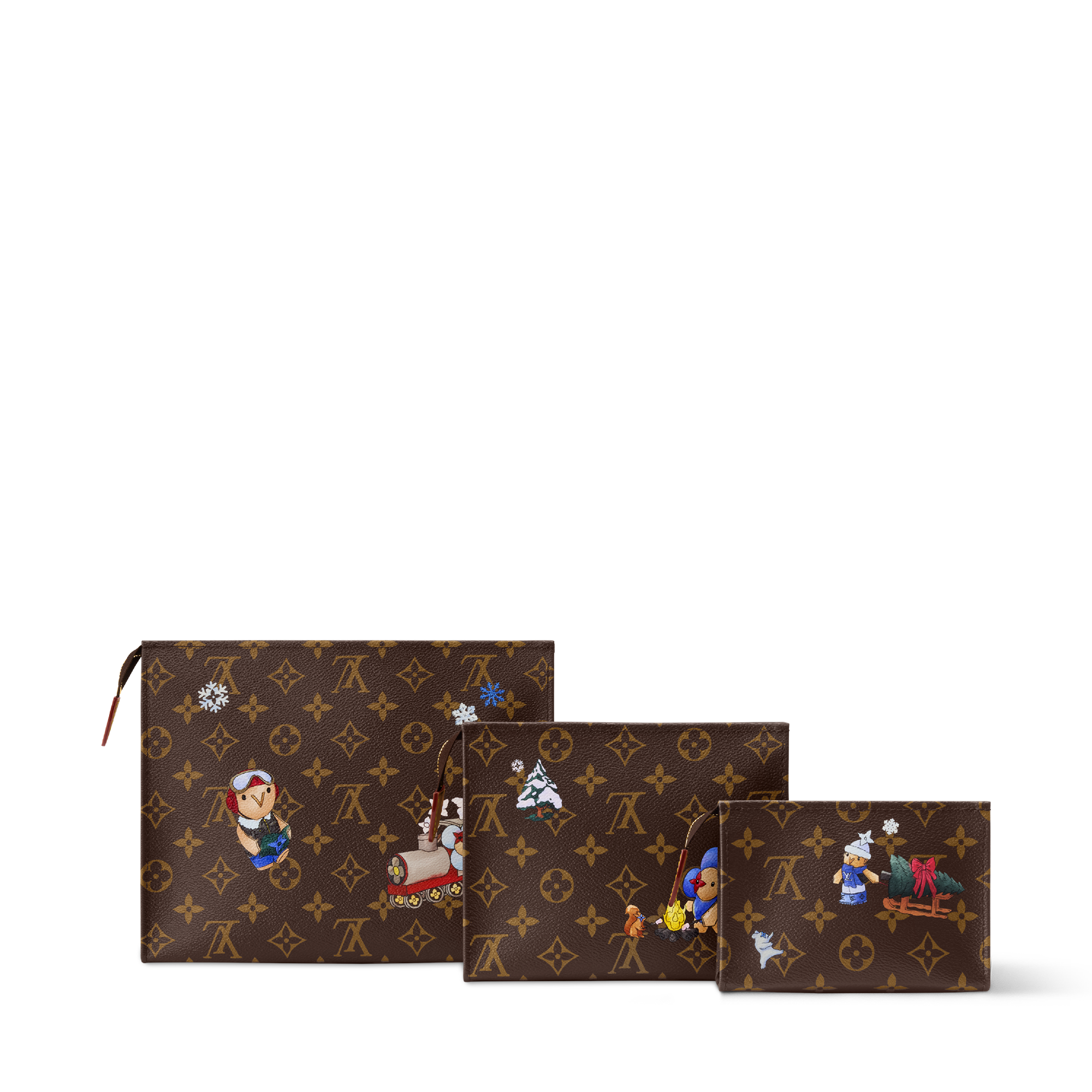 Trio Toilet Pouch Monogram Canvas - Travel | LOUIS VUITTON